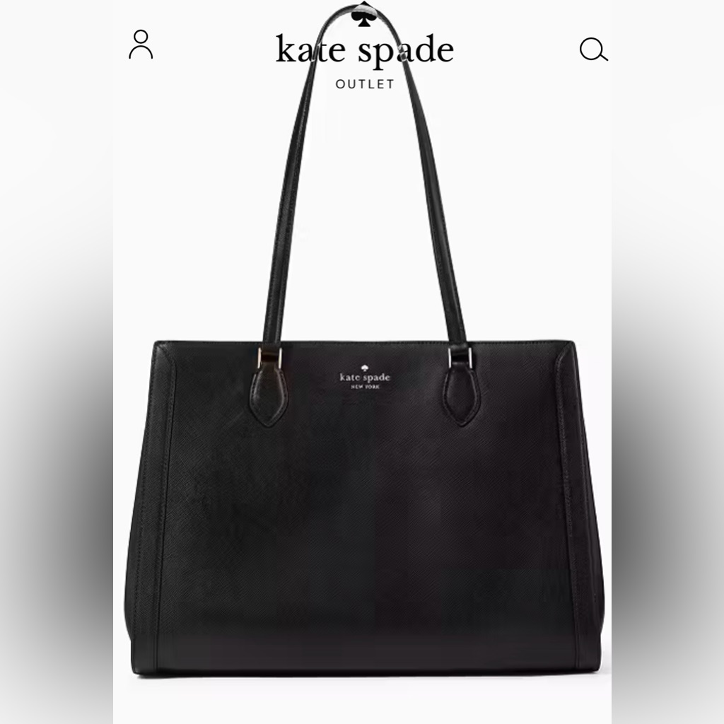 Kate Spade Madison Saffiano East West Leather Large Laptop Tote